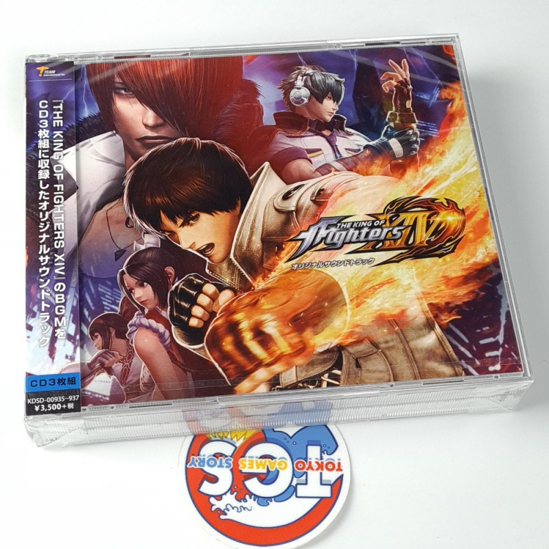 The King Of Fighters XIV (3CDs) Original Soundtrack OST Japan Kof Game Music New