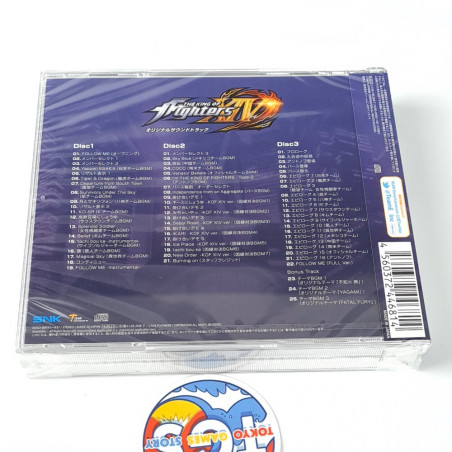 The King Of Fighters XIV (3CDs) Original Soundtrack OST Japan Kof Game Music New