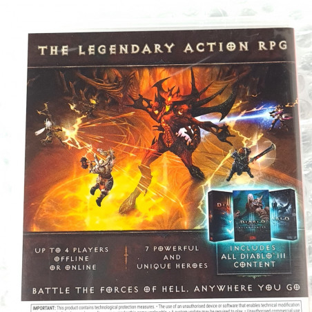 Diablo 3 Eternal Collection Switch EU Physical Game In EN-FR-DE-ES-IT-JP-PT NEW Action RPG