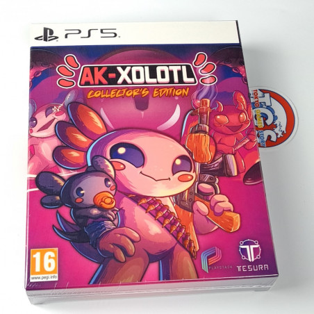 AK-XOLOTL Collector's Edition PS5 Euro Game (MultiLanguage/Roguelike Action-Adventure) Tesura New