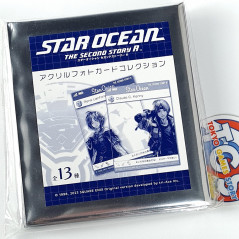 Star Ocean The Second Story R Acrylic Photo Cards Collection Japan New Square Enix