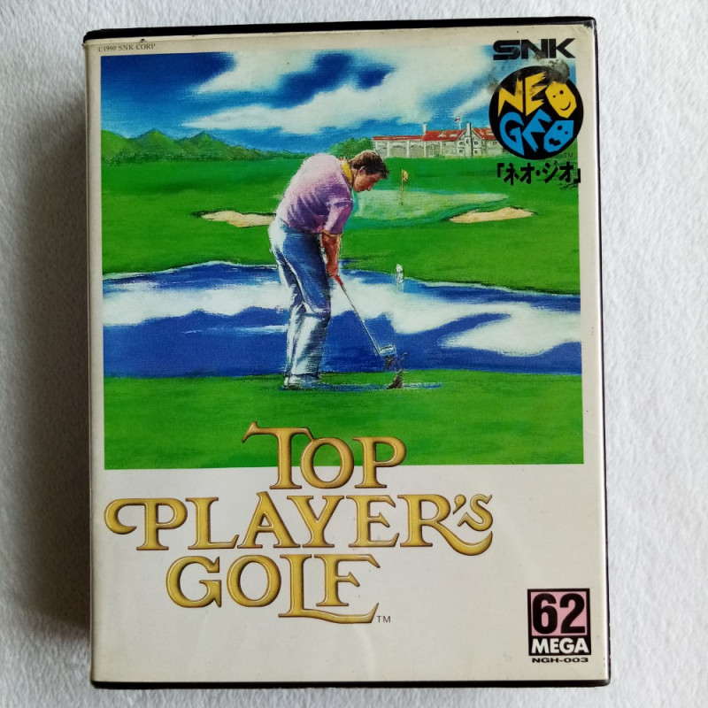 Top Player's Golf (Avec Double Notice Guillemot en français) Neo Geo AES Japan Ver. Sport Players SNK 1990 Neogeo (DV-LN1)