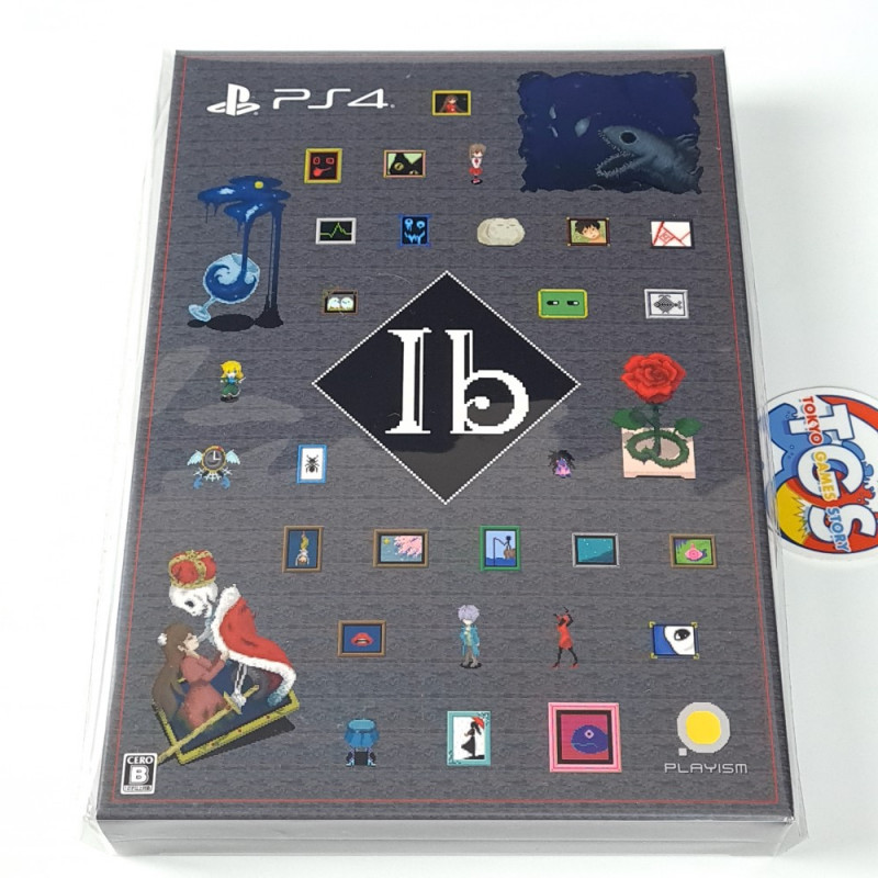 Ib Deluxe Limited Edition PS4 Japan Physical Game In EN-FR-DE-ES-KR-CH New Playism Adventure