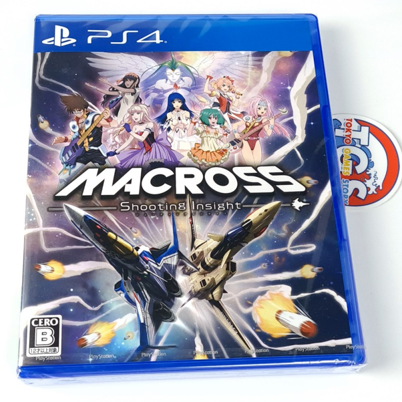 Macross: Shooting Insight PS4 Japan Physical Game New (Shmup/Robotech)