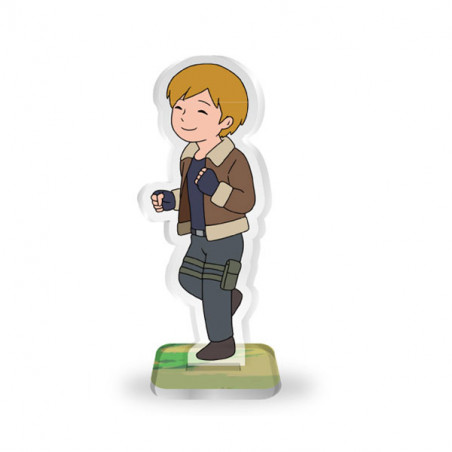 Biohazard Resident Evil 4: Leon Masterpiece Theater Acrylic Stand Japan New