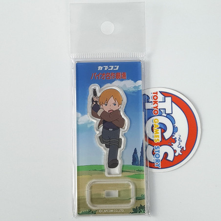 Resident Evil 4: Leon Dash Masterpiece Theater Acrylic Stand Japan New