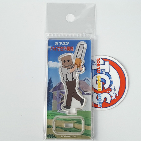 Resident Evil 4: Chainsaw Man Masterpiece Theater Acrylic Stand Japan New