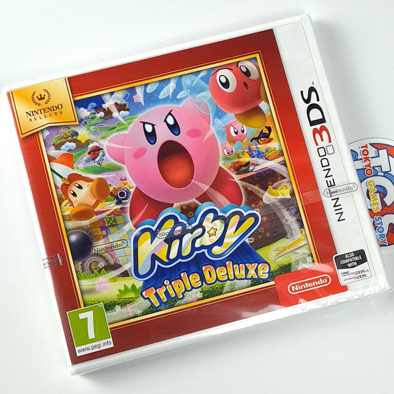 Kirby Triple Deluxe Nintendo 3DS EU Physical Game In EN-FR-DE-ES-IT NEW Platform Action