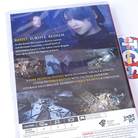Redemption Reapers SWITCH Limited Run Games (Multi-Language/Simulation RPG)NEW