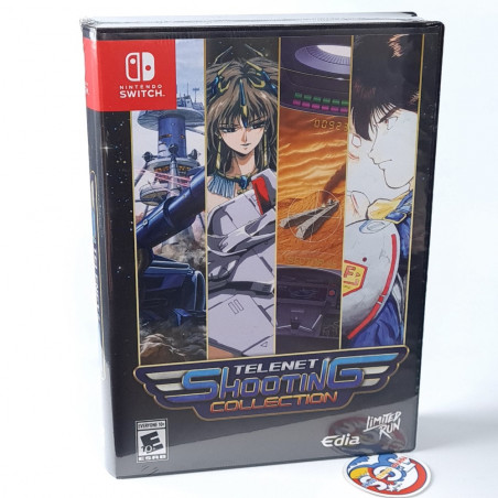 Telenet Shooting Collection Deluxe Edition Switch Limited Run (English/Shmup)New