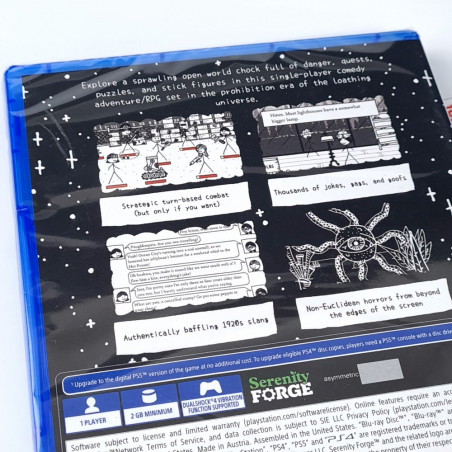Shadows Over Loathing PS4 US New (Game in English/Comedy Adventure-RPG)