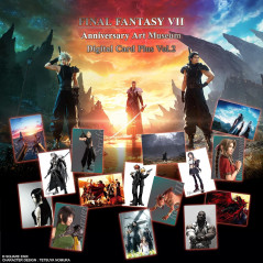 Final Fantasy VII Anniversary Art Museum Digital Card Plus Vol.2 Japan New SquareEnix