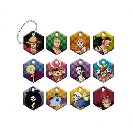 copy of One Piece Metal Keychains Collection Wano Edition 24 Pieces Japan New