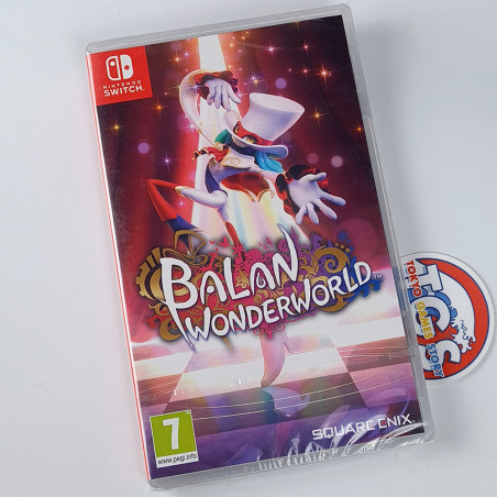 Balan Wonderworld Switch FR Physical Game In Multi-Language NEW Action Square Enix