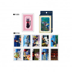 Kiki's Delivery Services Trump Card Game (Jeu de Cartes) Ghibli/Ensky Japan New Kiki La Petite Sorcière