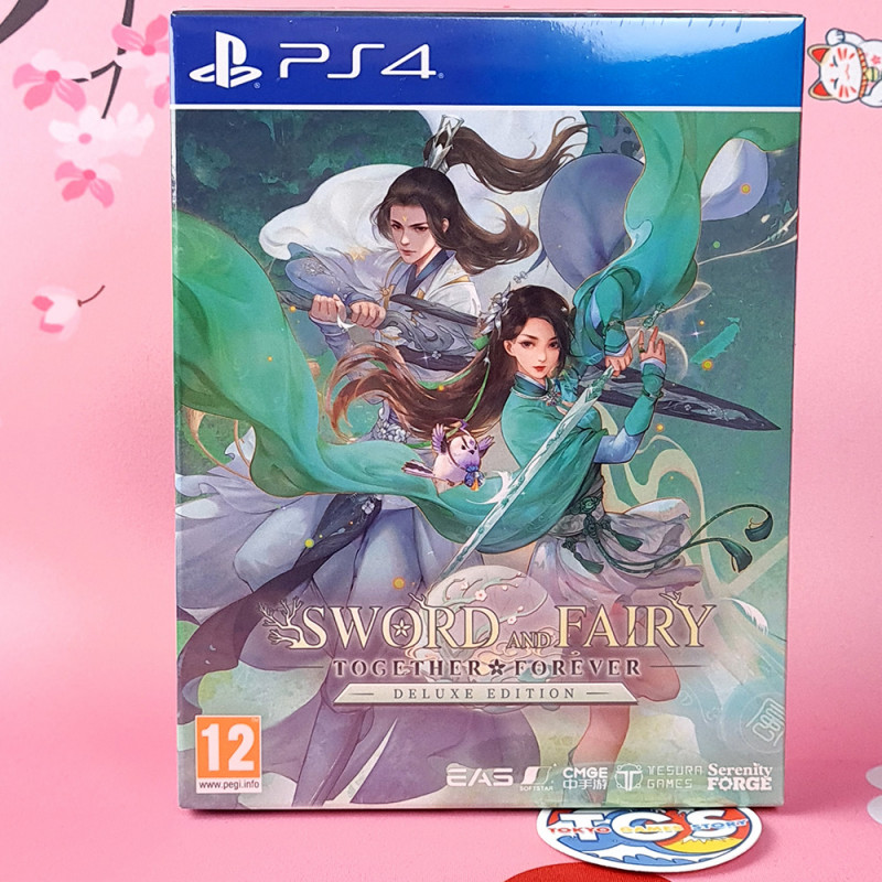 Sword And Fairy: Together Forever Deluxe Edition PS4 EU Game In EN-CH-JP NEW RPG
