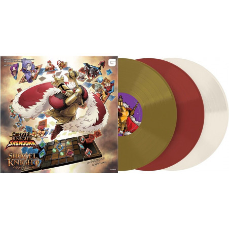 Shovel Knight: King of Cards&Shodown The Definitive Soundtrack 3LP Vinyle Records OST NEW