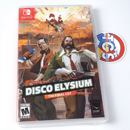 Disco Elysium The Final Cut SWITCH US New (Game In FRANCAIS-ENGLISH-DE-ES-PT)RPG