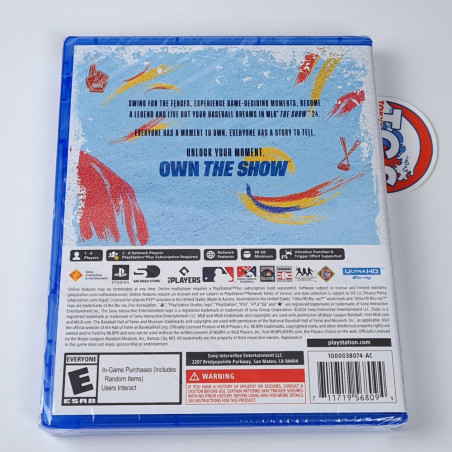 MLB The Show 24 PS5 US Game New (Major League Baseball 2024) Playstation 5