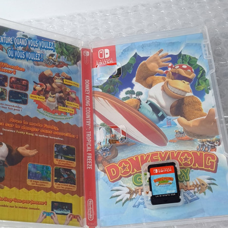 Donkey Kong Country Tropical Freeze Switch FR Physical Game In EN-FR-DE-ES-IT-JP