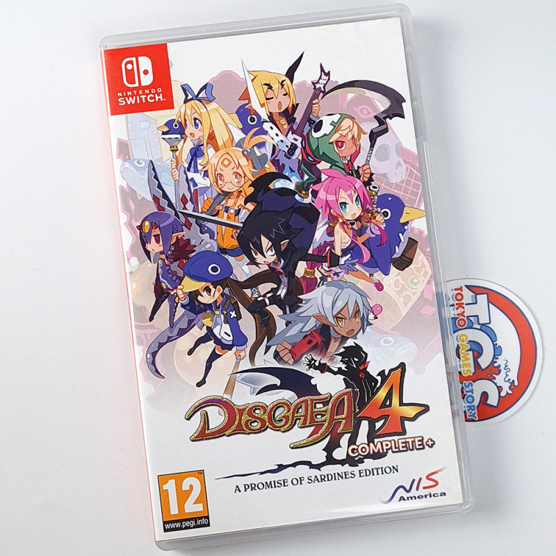 Disgaea 4 Complete+ A Promise Of Sardines Edition Switch EU Physical Game In En-FR