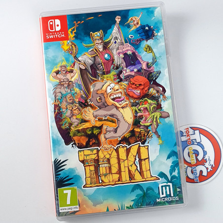 TOKI Switch EU Physical Game In EN-FR-DE-ES-IT-PT Platform Action