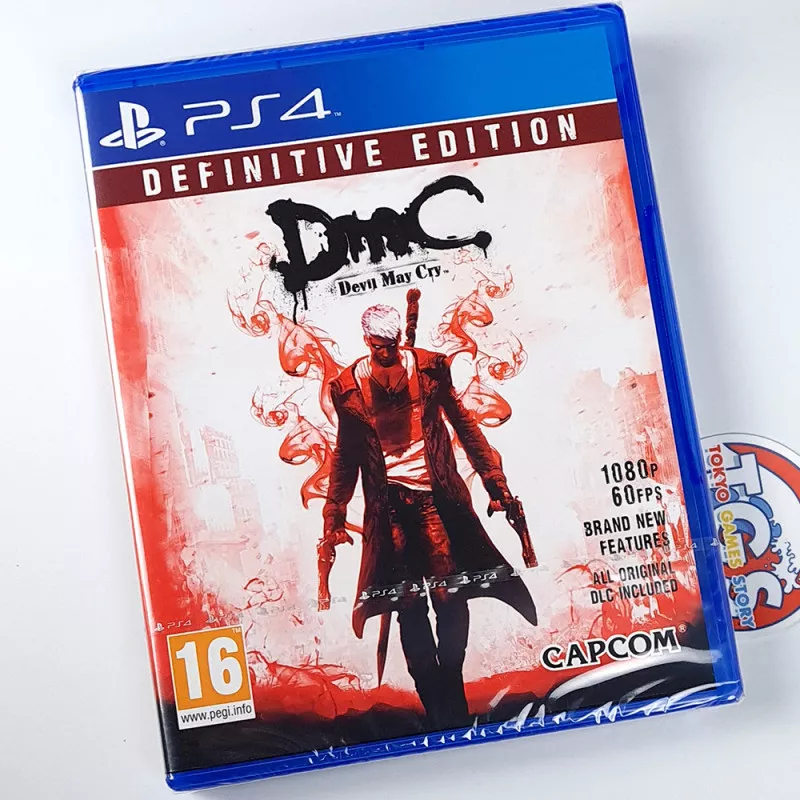 DmC Devil May Cry Definitive Edition PS4 EU Game In EN-FR-DE-ES-IT-PT ...