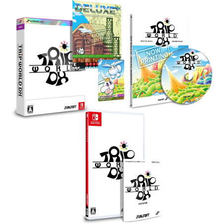 Trip World DX SUPER DELUXE Edition Switch Japan New (ENGLISH) Sunsoft/Limited Run Platform-Action-Adventure