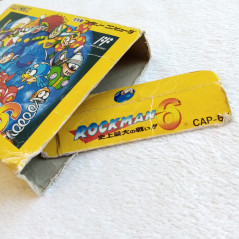 Rockman 6 Famicom FC Japan Ver. Megaman Action Capcom 1993 Nintendo CAP-6V Mega Man