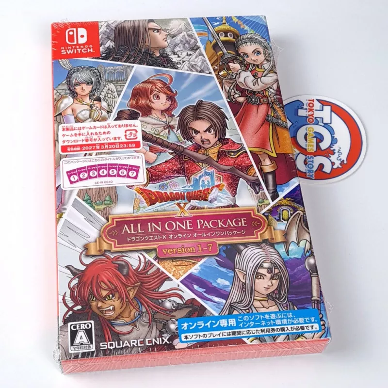 Dragon Quest X Online All-In-One Package Version (1-7) Switch (DLC in a  Box)New