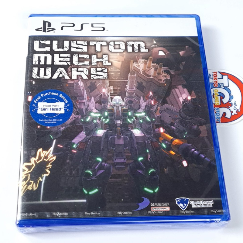 Custom Mech Wars PS5 Asian Game in ENGLISH New (Third Person Shooting)