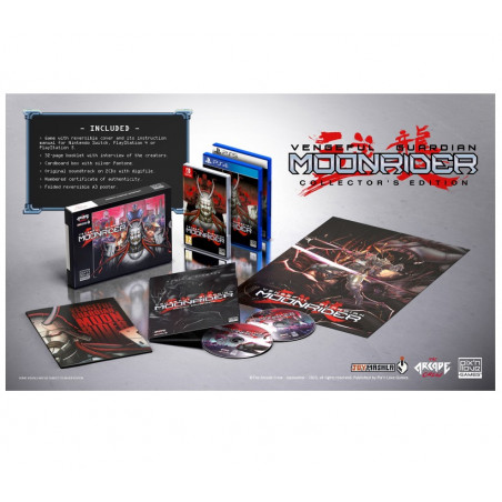 Vengeful Guardian: Moonrider Pix'n Love Collector's Edition PS4 New(EN-FR-DE-ES-IT-PT) Retro Arcade Action