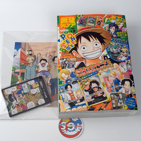 Saikyo JUMP May 2024 Japanese Shueisha Magazine Revue NEW +Bonus (One Piece, Dragon Ball...)