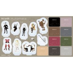 NieR: Automata ver 1.1a Acrylic Stand Set (9 Stands) Japan New Square Enix