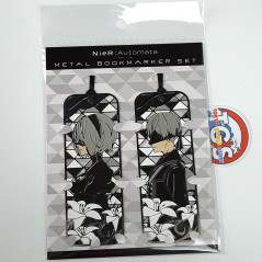 NieR: Automata ver 1.1a Metal Book Marker Set Japan New Square Enix