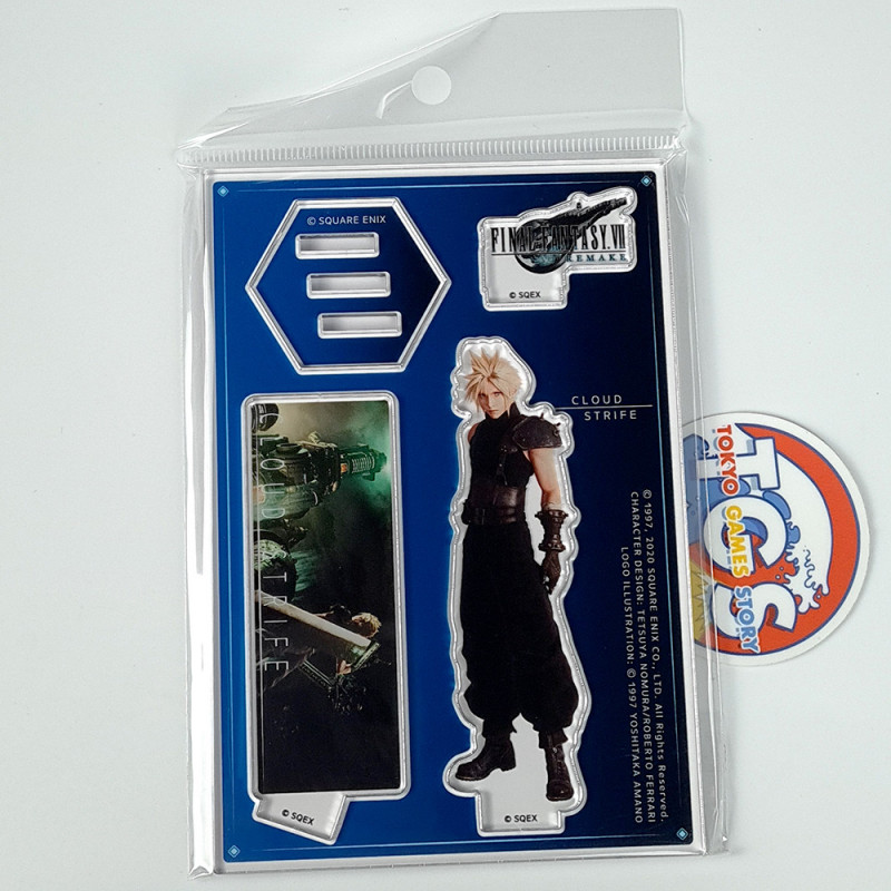 Final Fantasy VII Remake: Cloud Strife Acrylic Stand Square Enix Japan New Support Acrylique