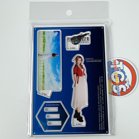 Final Fantasy VII Remake: Aerith Gainsborough Acrylic Stand Square Enix Japan New Support Acrylique