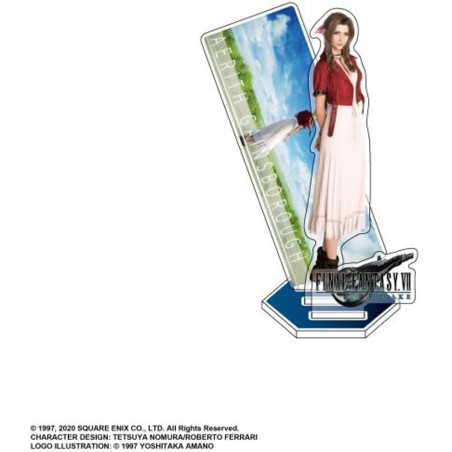 Final Fantasy VII Remake: Aerith Gainsborough Acrylic Stand Square Enix Japan New