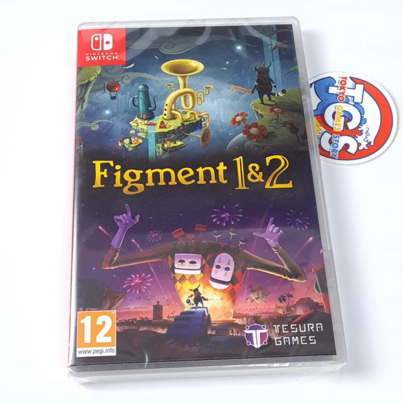 Figment 1 & 2 Switch EU Physical Game In JP-EN-ES-FR-DE-IT-PT-RU-KR-CH NEW Adventure