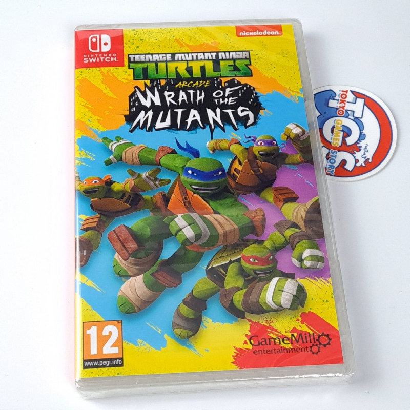 Teenage Mutant Ninja Turtles Arcade: Wrath Of The Mutants Switch (Multi-Language) New