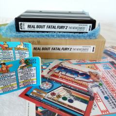 Real Bout Fatal Fury 2 MVS US Ver. FULL KIT Complete ArtSet Jap & US! SNK Neo Geo RB2 The Newcomers (DV-LN1)