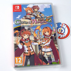 Class Of Heroes 1&2 Complete Edition Switch EU Physical Game (English/J-RPG) NEW