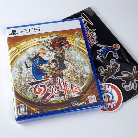 Eiyuden Chronicle Hundred Heroes +Bonus PS5 JAPAN NEW(English/J-RPG) Suikoden/Murayama