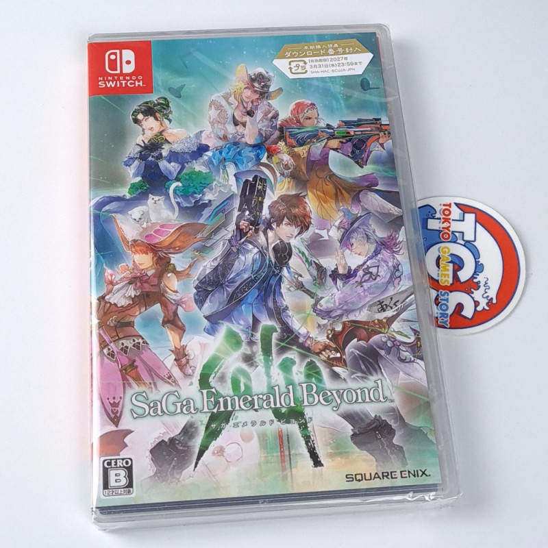 SaGa Emerald Beyond Nintendo Switch Japan Physical Game New (RPG / Square Enix)