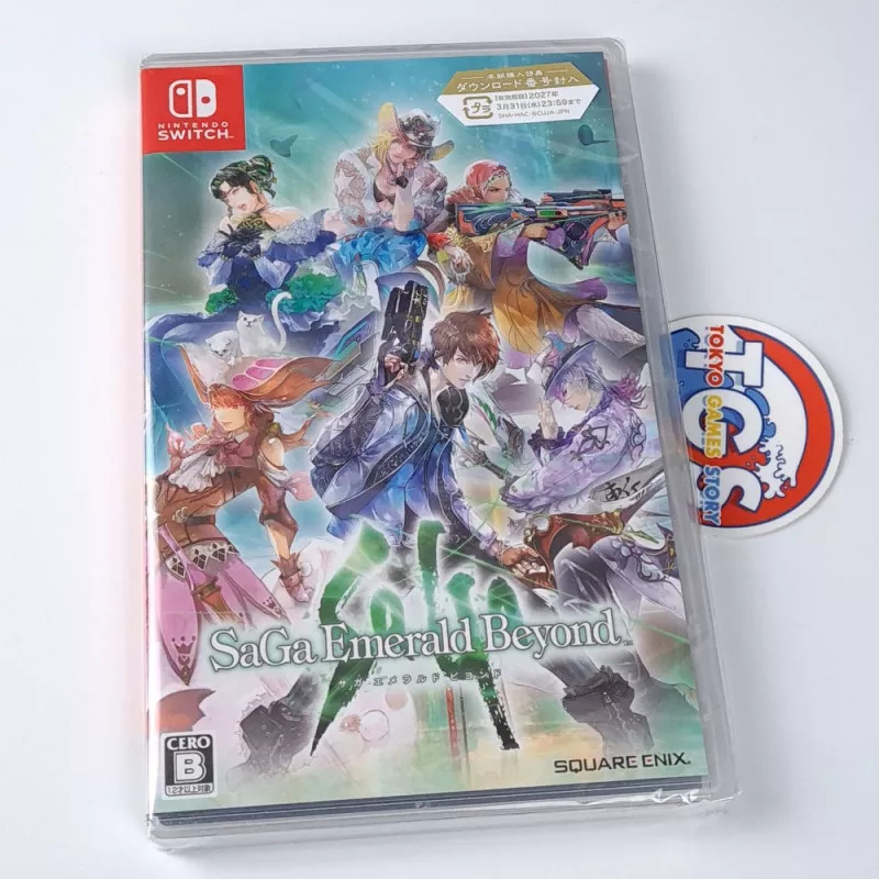 SaGa Emerald Beyond Nintendo Switch Japan Physical Game New (RPG / Square  Enix)