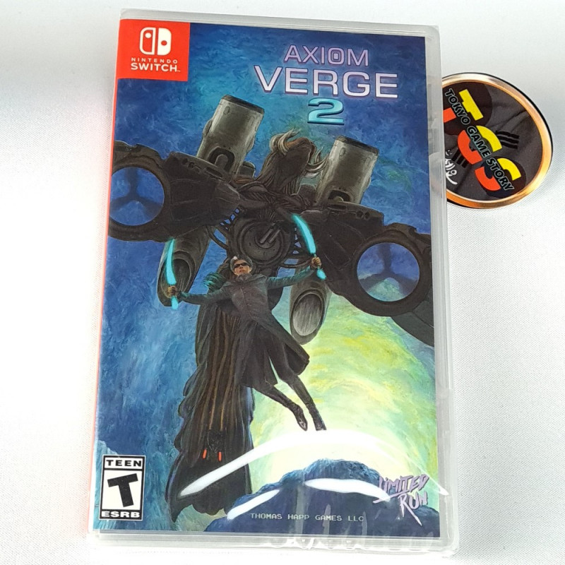 AXIOM VERGE 2 SWITCH Limited Run Game in EN-FR-DE-ES-IT-PT-RU-JP-CH NEW Action Adventure