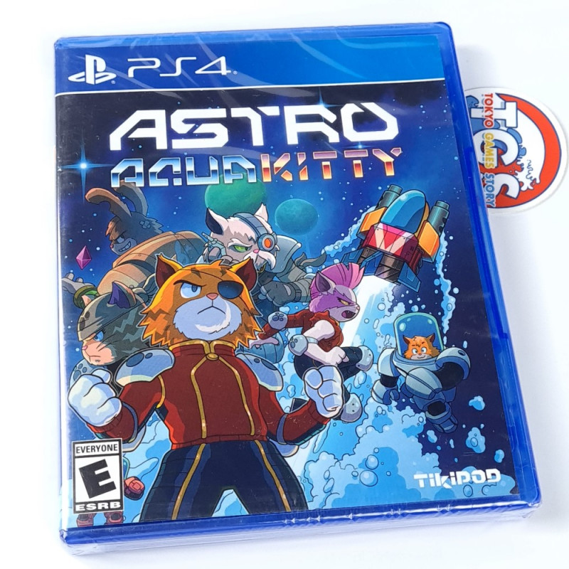 Astro Aqua Kitty PS4 Limited Run Games New (Action-RPG-Shoot'em up)
