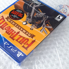 Full Throttle Remastered PS4 Limited Run Games New (Biker Adventure)