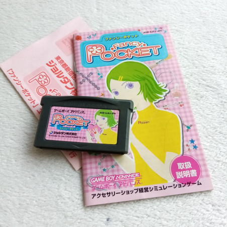 ファンシーポケット Game Boy Advance GBA Japan Ver. Accessory Shop Simulation Nintendo AGB-P-AJEJ