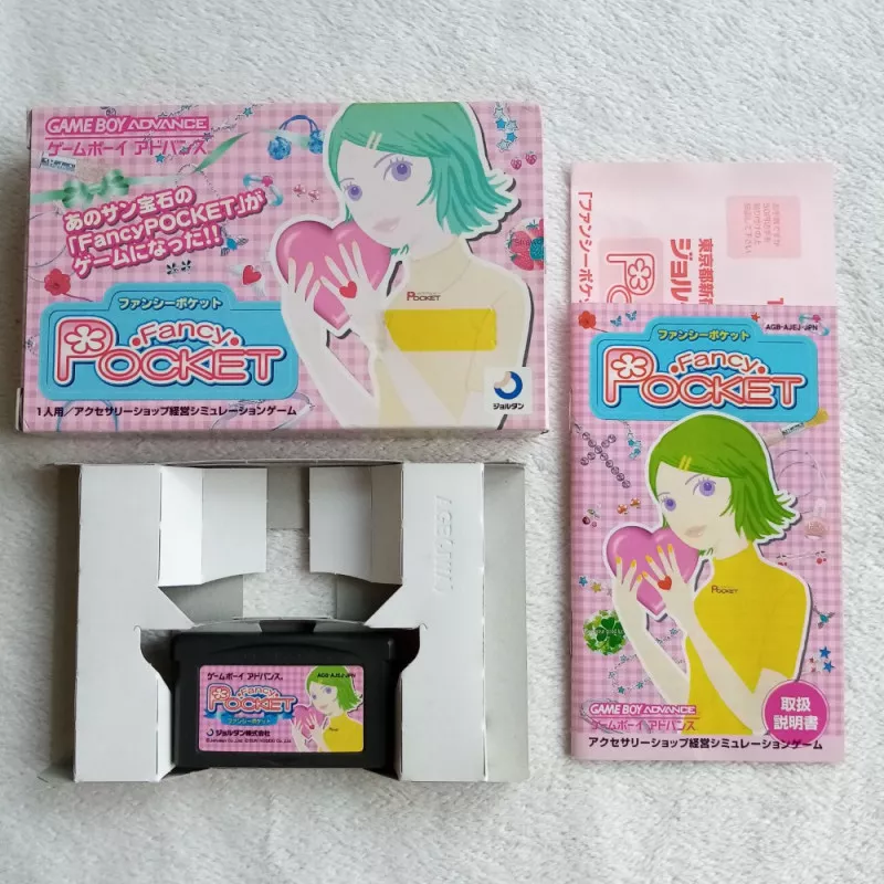 ファンシーポケット Game Boy Advance GBA Japan Ver. Accessory Shop Simulation  Nintendo AGB-P-AJEJ